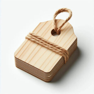 Handmade Wooden Keychain